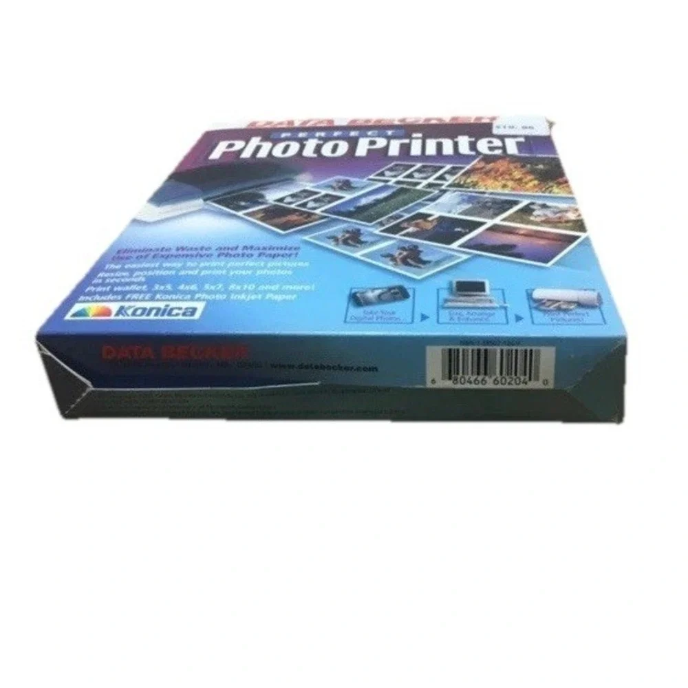 Perfect Photo Printer Data Becker Vintage Windows 95 CD Software#b-16